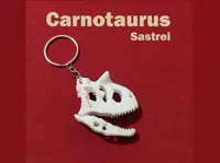 Porte-clés crâne de Carnotaurus Sastrei — photo 1