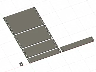 10-inch Rack Mount Templates