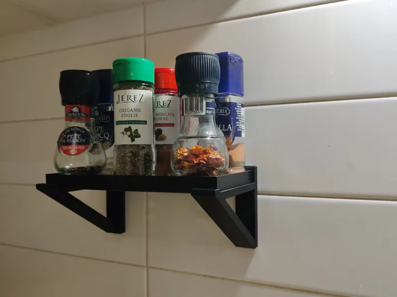 small shelf (no screw needed)