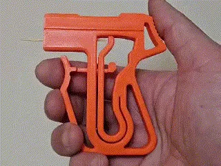 Toothpick Launcher Print-in-Place view 2