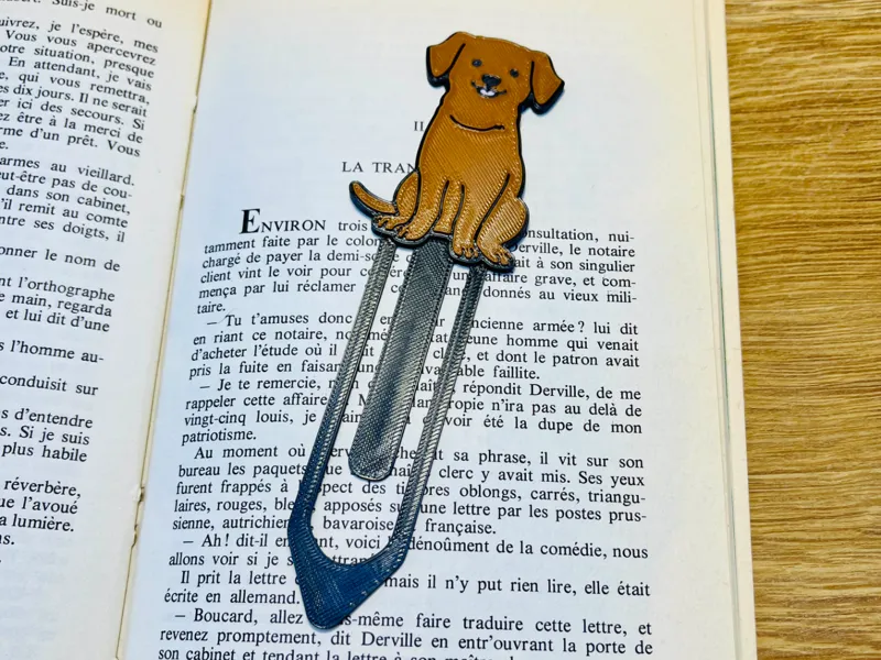 Cute Labrador Dog Bookmark