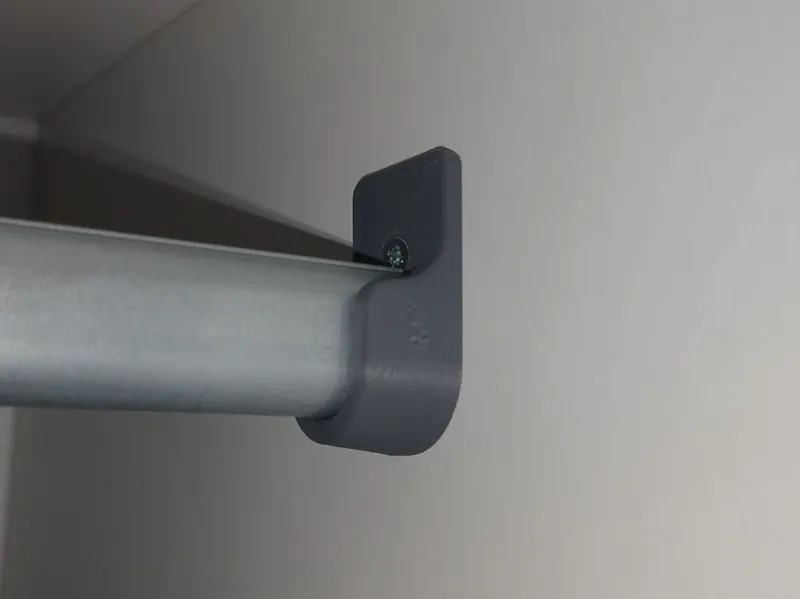 CleanHold Closet Rod Bracket 15×22 mm