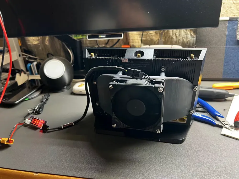 ASUS Router Cooling Modification by Afllzxs MakerWorld: Download Free ...