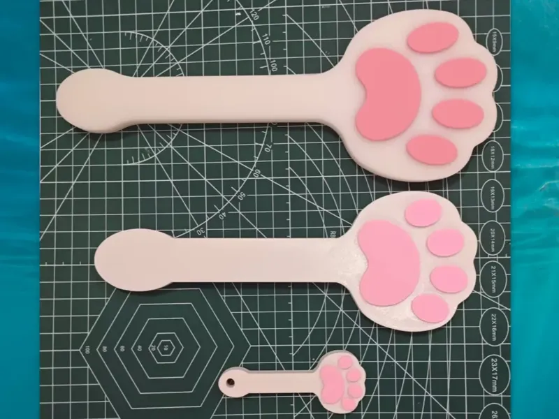 猫爪拍-一个可爱的拍痧板，按摩，爱的教育工具