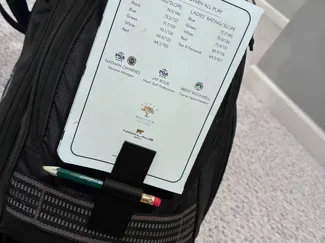 Golf Scorecard Holder