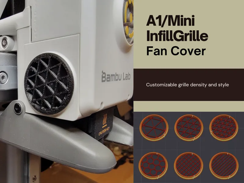 A1/Mini InfillGrille Fan Cover