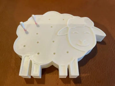 Sheep plug-in cotton swabs