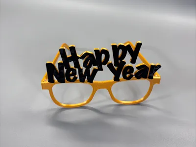Happy New Year Glasses 