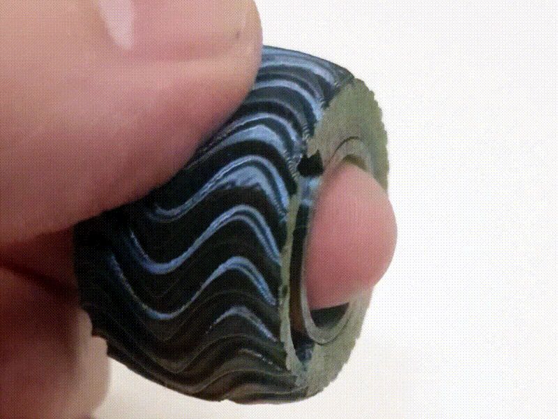 Click ring Fidget with ratchet
