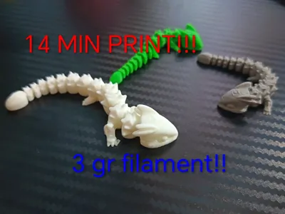 Flexi Mini Fidget Dragon