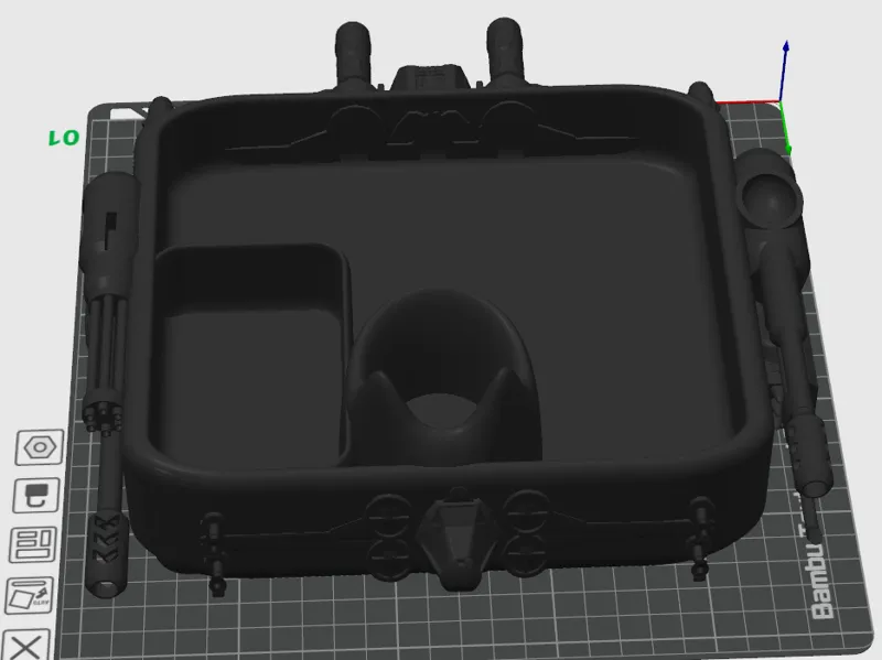 ORGANIZER FIGHTER JET STAR WARS