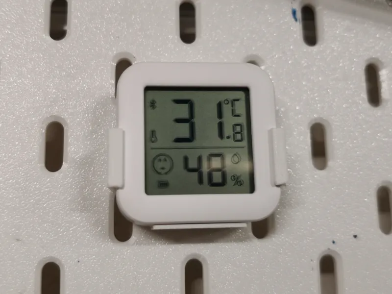 米家 罗威亚TE700温湿度传感器底座 适配宜家洞洞板