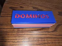 Red White and Blue Domino Case 28 Piece