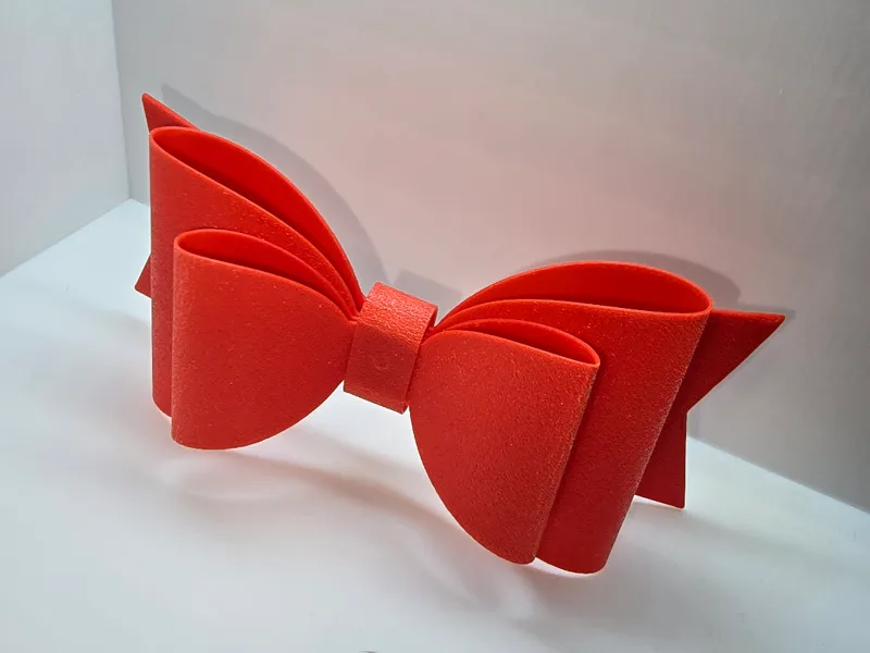 Red Bow - only 13g of filament