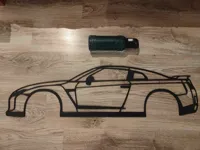 Nissan GTR R35 - échelle 1m — photo 1