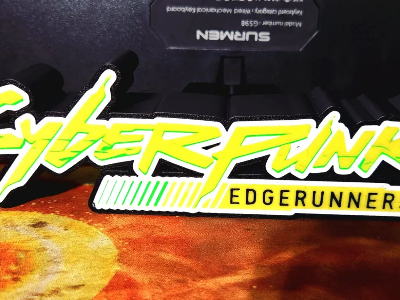 CyberPunk Edgerunner Logo Lightbox