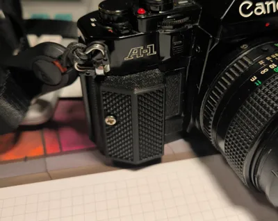 Canon A1/AE1 Textured Speed Grip Replacement