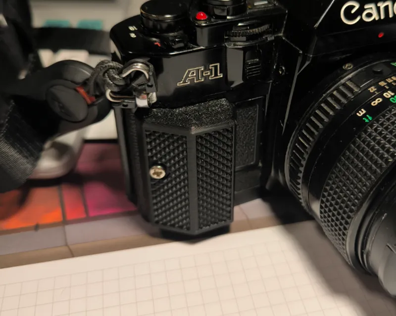 Canon A1/AE1 Textured Speed Grip Replacement