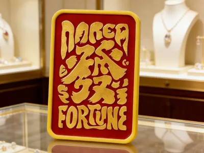 <发>no AMS Desktop photo frame text ornament Spring Festival gift for friends and colleagues Year of the Horse New Year gift 2026 New Year decoration Maltose