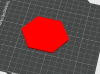 Panneau hexagone décoratif — photo 1