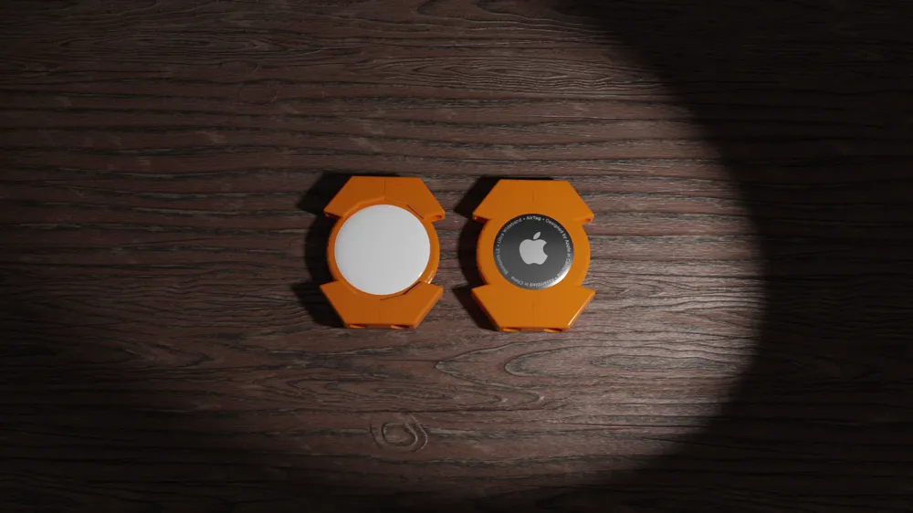 Eyewear retainer accessory with AirTag by braga3dprint MakerWorld