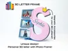 Letter S with photo frame