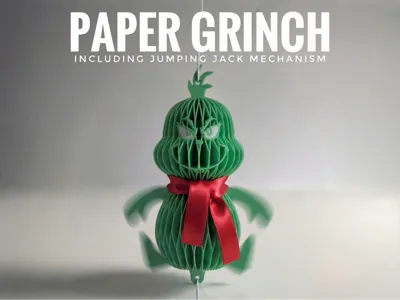 Grinch Toy - Fidget Ornament