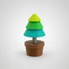 Multicolor tree print, sequential printing configured