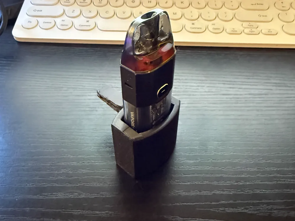 elfbar elfa master akku Halterung für Vaporesso Verdampfer im Lüftungsschlitz des Autos –  Kostenloses 3D-Druckmodell – MakerWorld main image 0