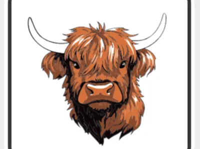 Highland Cow Sign