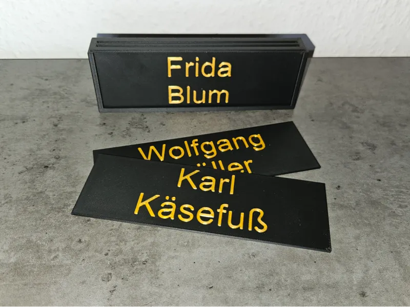 Nametag für Pen and Paper