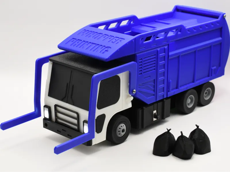 CyberBrick Garbage Truck - Functional RC Truck