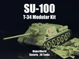 Фигурка на SU-100 танк