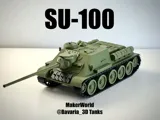 Модел танк SU-100