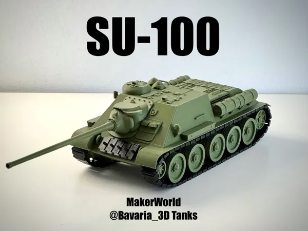 Модел танк SU-100