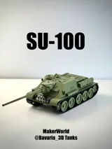 Модел танк SU-100