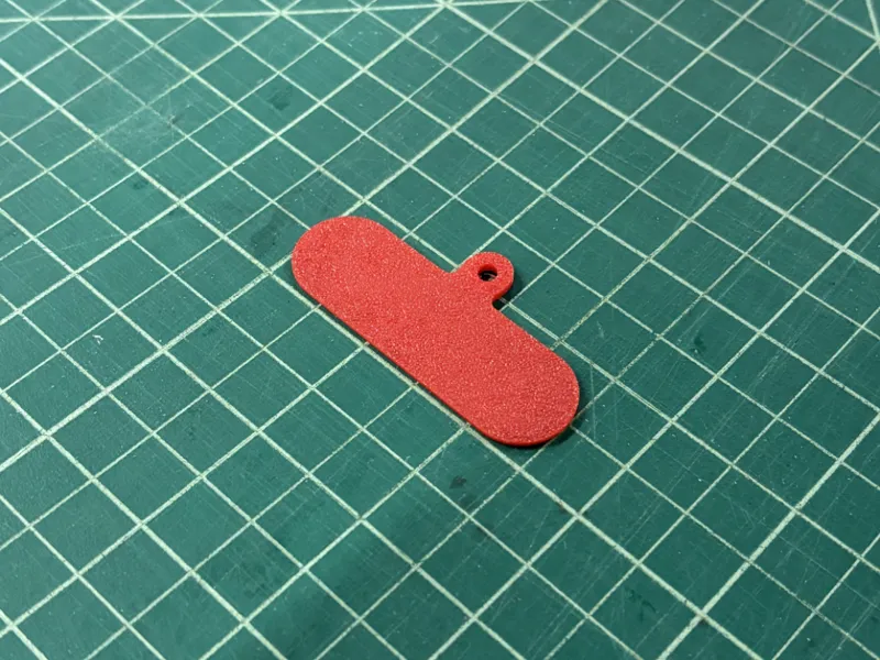 Phone strap tab