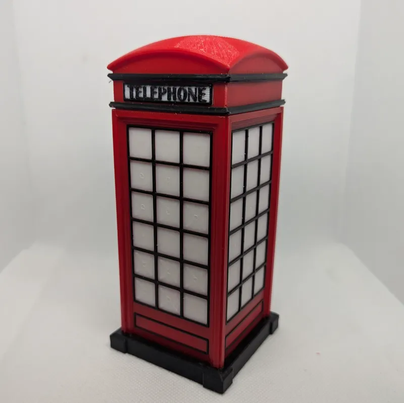phone box piggy bank