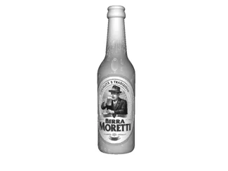 Birra Moretti Lithophane bottle