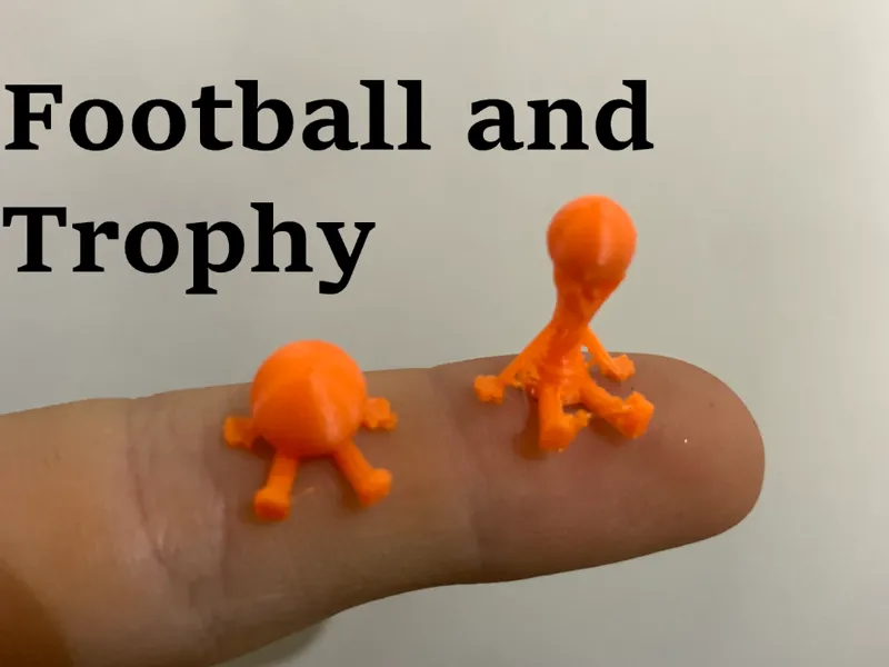 Mini World Cup Buddies, Trophy and Football