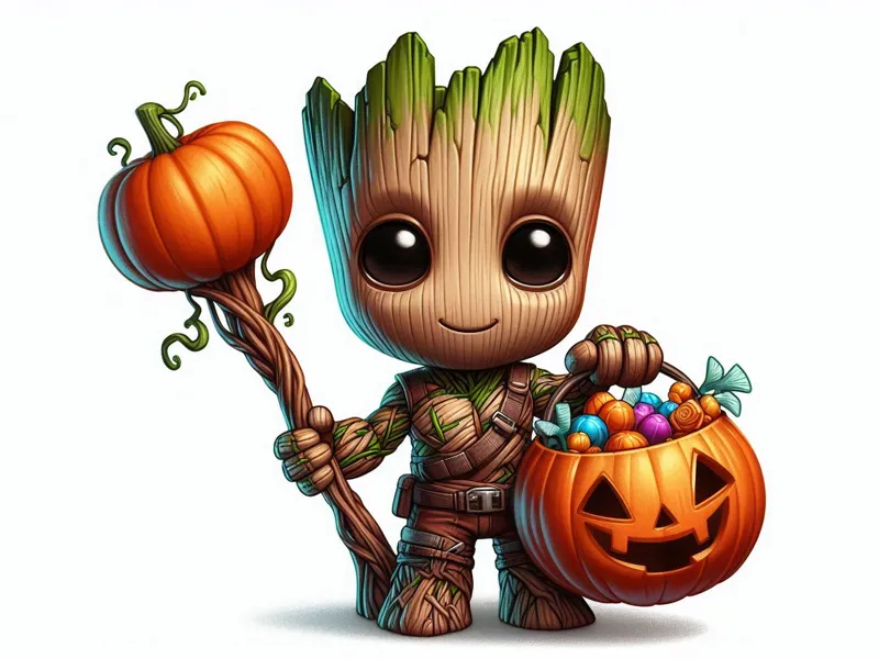 Halloween Baby Groot