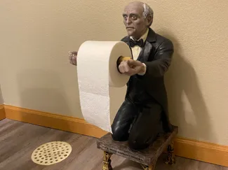 Your Butt Napkins M'Lord Toilet Roll Holder