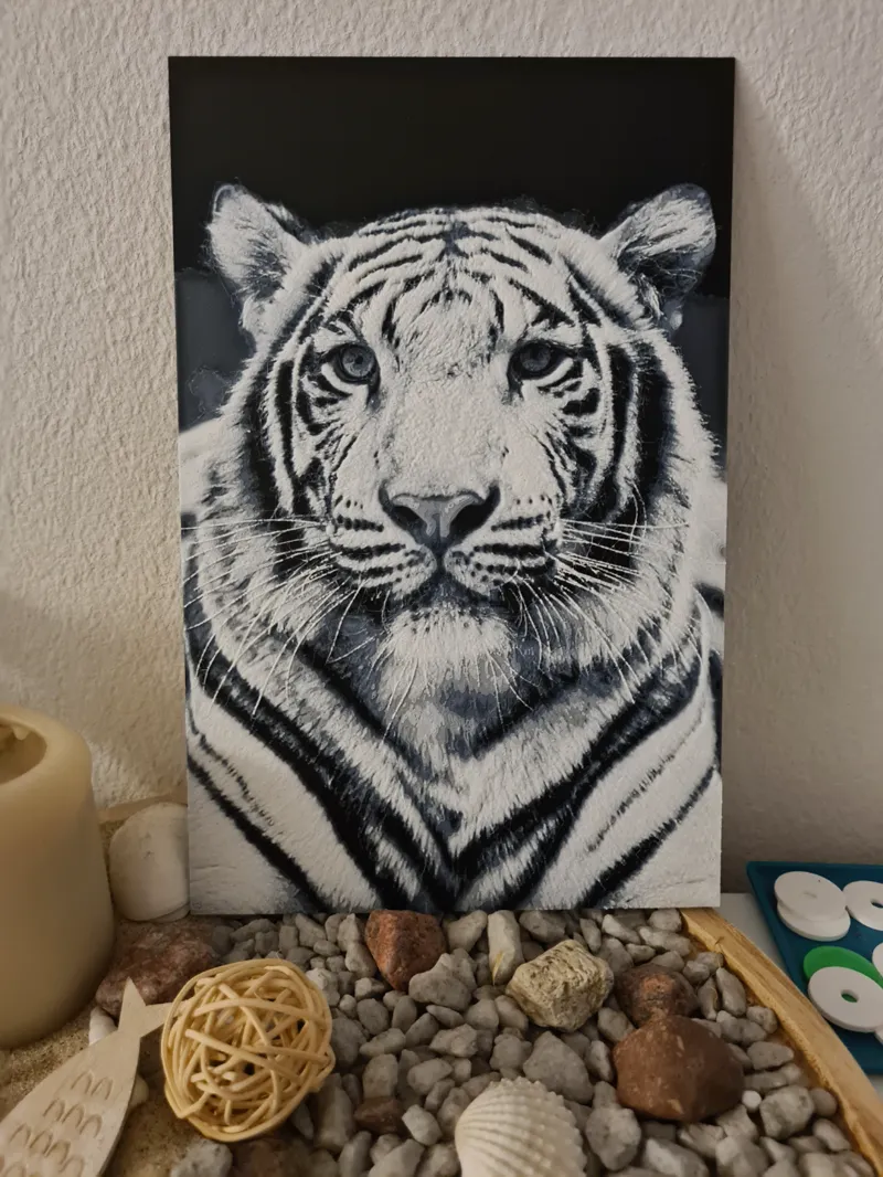 Hueforge White Tiger V3 (final version)