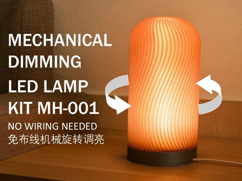 WaveDial – Mechanical Dimming Table Lamp kit MH001