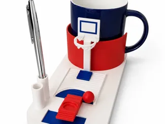 Mini Basketball Desk Game Cup Holder | Pen Holder