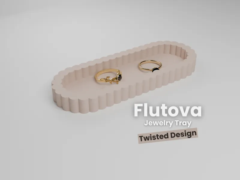 Flutova Jewelry Tray