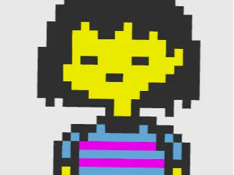 Undertale Frisk Keychain 