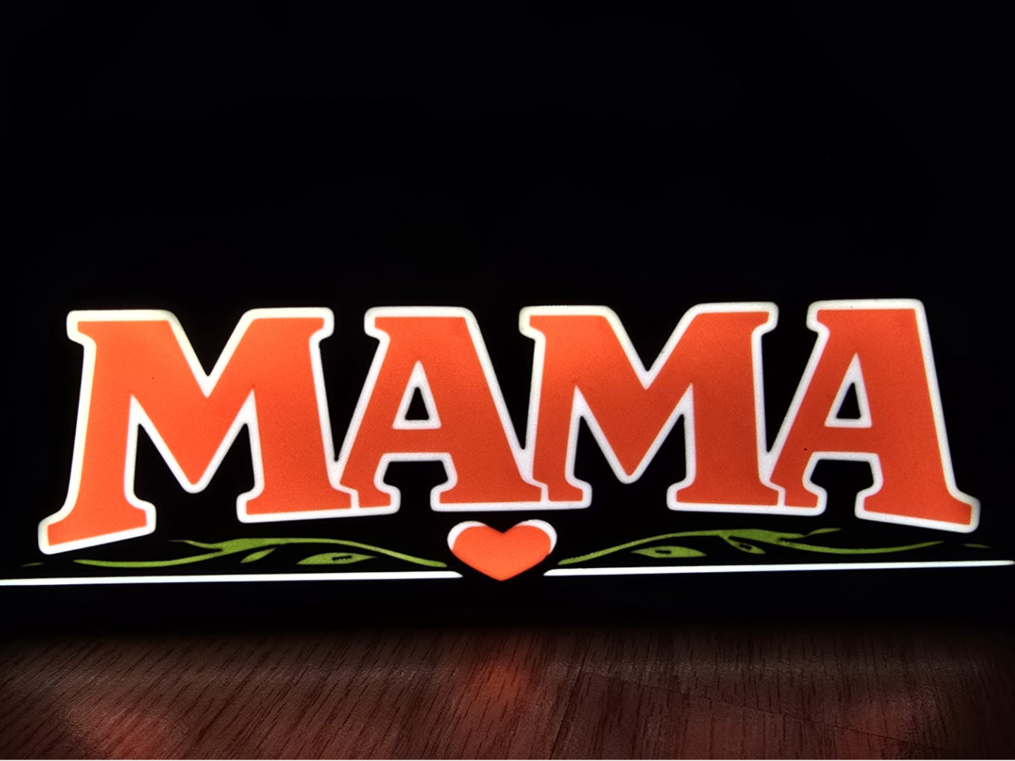 Mama/Mother Lamp/Lightbox