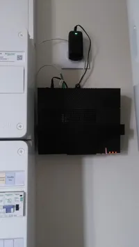 Support pour box internet en gaine technique — photo 3