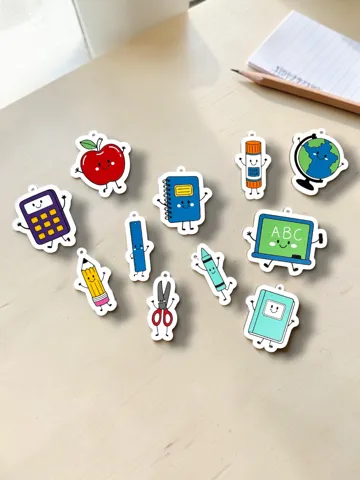 Llavero: Back to School Keychain Set — vista de referencia 2